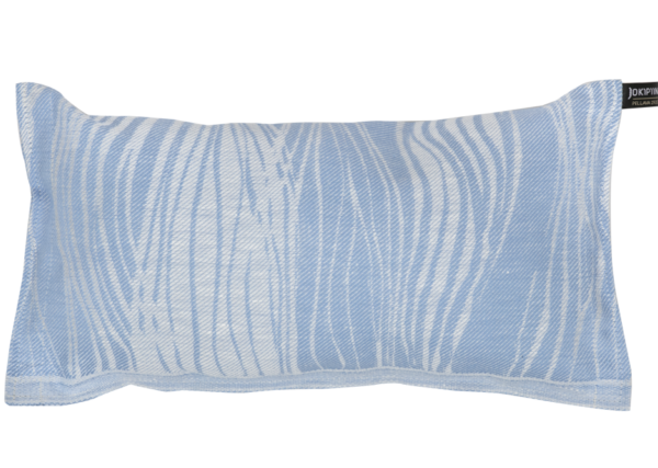 Sauna Pillow: Virta white/light blue