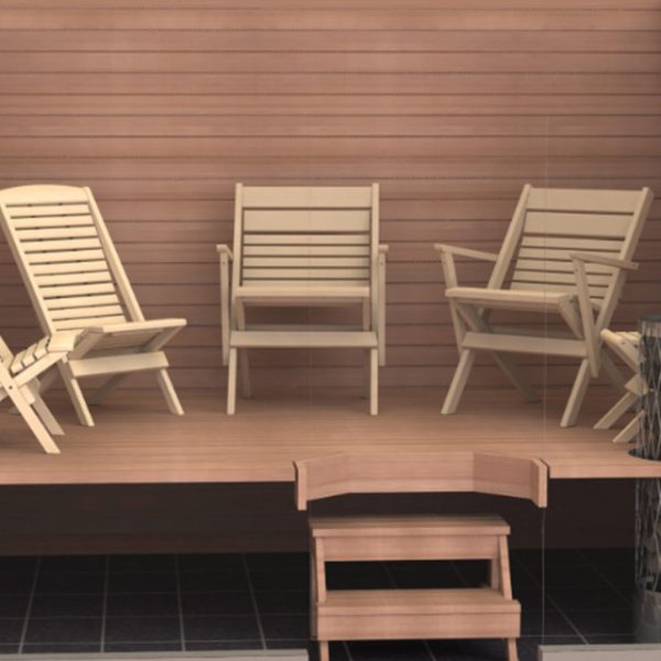 Sauna Chairs And Loungers Finnsauna